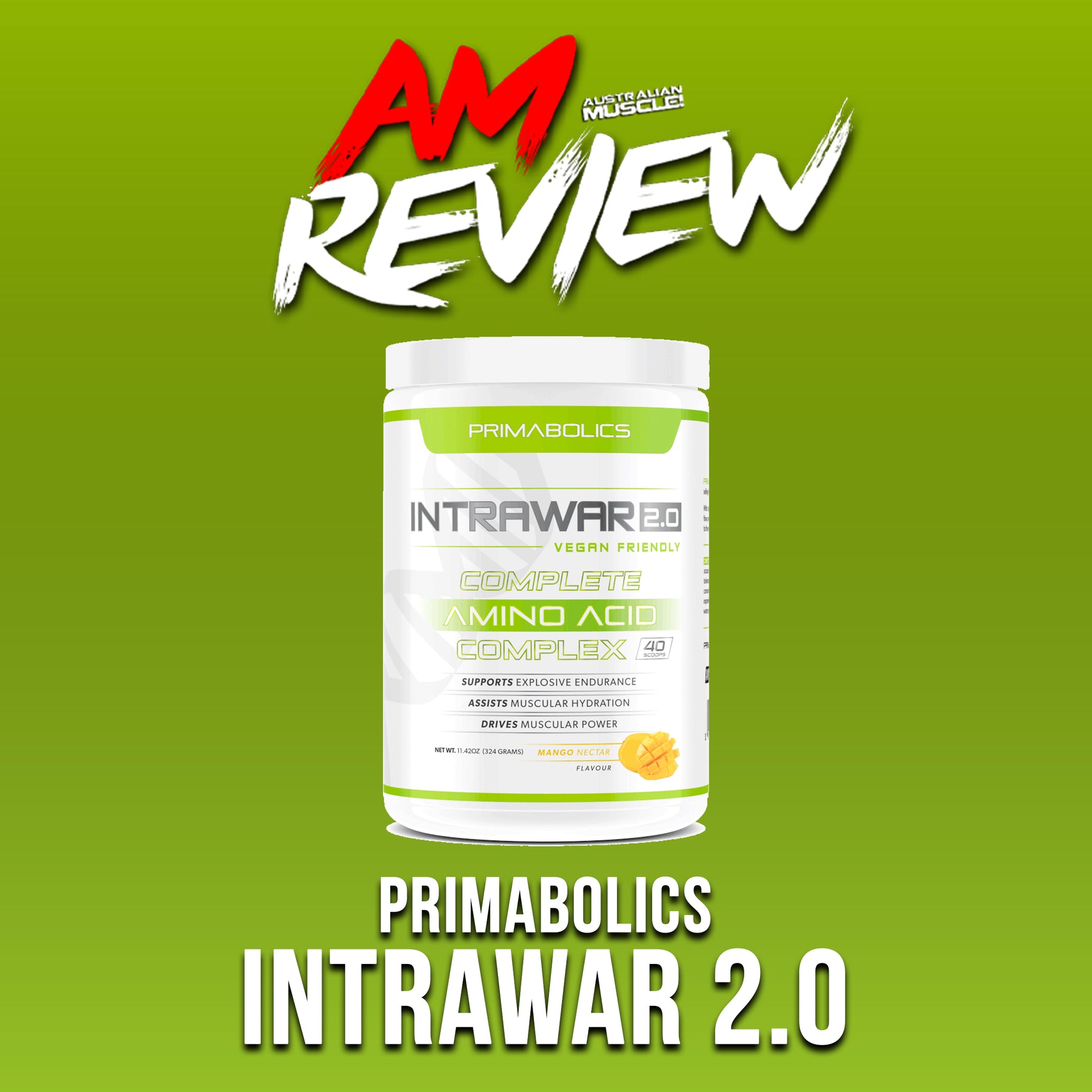 PRIMABOLICS INTRAWAR 2.0 COMPLETE AMINO ACID - #AMReview