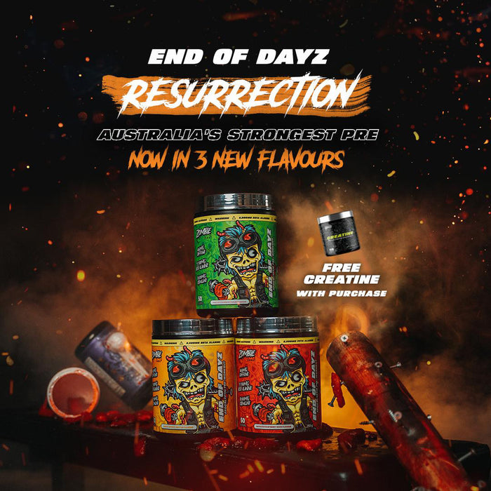 Zombie Labs End of Dayz + FREE Creatine