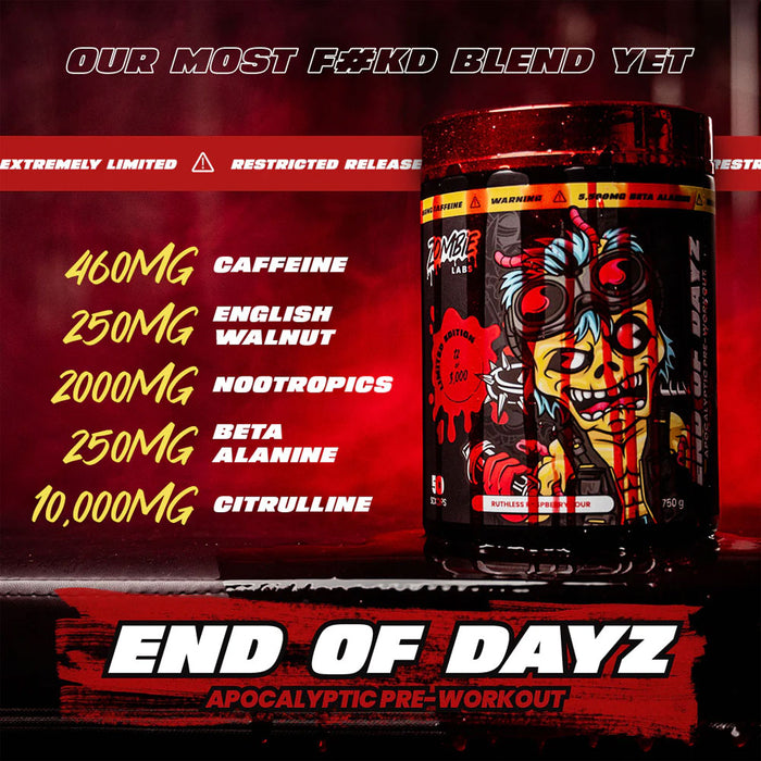 Zombie Labs End of Dayz Apocalyptic Pre-Workout