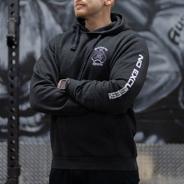 Australian Muscle Crest Logo Hoodie