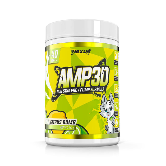 Nexus Amp3d Non-Stim Pre-Workout